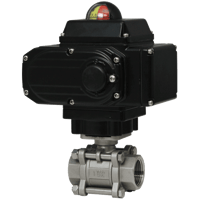 Dwyer 3-Piece NPT Stainless Steel Ball Valve, Series WE02